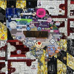 Harford250 Public Art Mosaic Project Panel 4