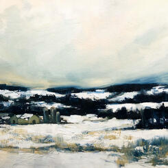 Towards the Winter Farm