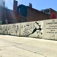 COLOROLLSTORIES CANDOMBE MURAL 