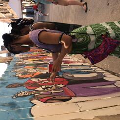 COLOROLLSTORIES CANDOMBE MURAL
