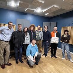 The 2024 Recording Arts Class at the Peabody Institute.