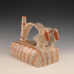 Historical Recreation of a Whistling Bottle from the Sicán-Lambayeque culture of ancient Peru