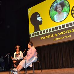 Pamela Woolford at Black Bottom Film Festival