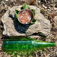 Ritual before the performance  