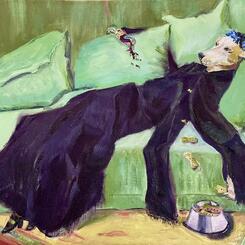 After the Ball (After painting by Ramon Casas Carbo)