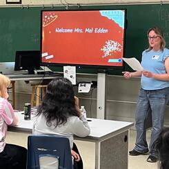 Working with AP Literature Seniors at Perry Hall High School, MD (November 2024)