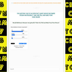 	Keep Baltimore Inexplicable Poll 
