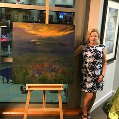 Luminous Eventide 1 at National Harbor Peterson Headquarter- Corporate Collections Juried Exhibition