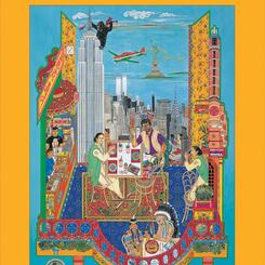 The cover for THE COLLECTED SHORT STORIES OF BHARATI MUKHERJEE (2023)