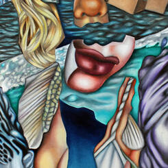 Mermaid with Goggles