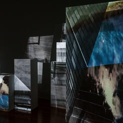 Moving Still, Installation View, Academy Art Museum, 2022