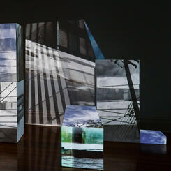 Moving Still, Installation View, Academy Art Museum, 2022