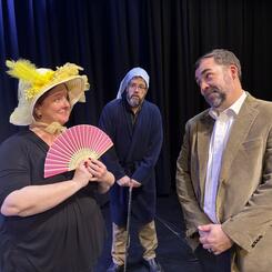 Old Scrooge Witnesses his Younger Self Falling in Love w/Belle