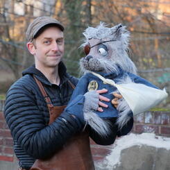 The Cat Puppet | Commissioned for The Object Group's Pinocchio, 2023