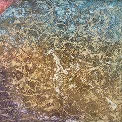 Primordial 16 x 20 Photopolymer Intaglio