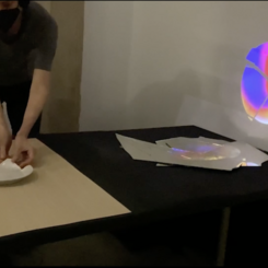 Documentation of early performance of work using mirrors 2