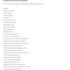 Someone Give Seurat a Smartphone