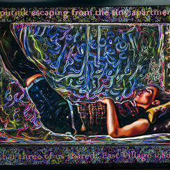 	Sputnik Escaping From The Tiny Apartment That 3 Of Us Shared