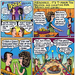 The Dork Sisters Two Turkeys in a Henna House