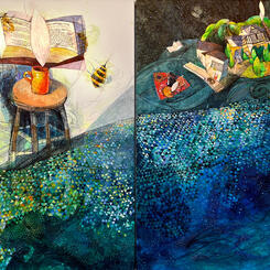 Traveler's Prayer: Memory (Diptych)