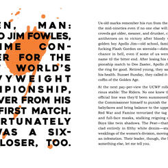 Revenant / A Degenerate Model for Living - interior spread 1