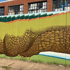 Alligator Mural