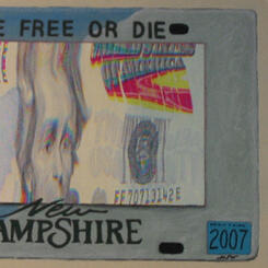 Untitled (License Plate)