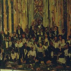 Close up of the Choir