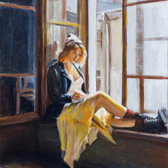 Ode to sunlit window