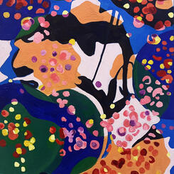 Frog Pond, oil on canvas, 18 x 24 inches, 2025