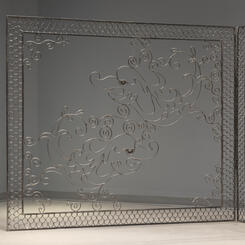 Fish Quartet detail, 66 x 79 x 1/2, 