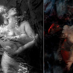 Untitled (#3572) 1990 and  Untitled (#9-27-11-0057) 2011