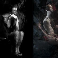 Untitled (#3874) 1991 and Untitled (#06-02-16-436) 2016