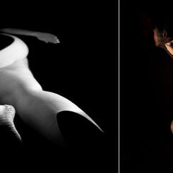 Untitled (#4590) 1992 and Untitled (#07-09-19-685) 2019