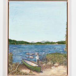 Canoeing on Long Lake