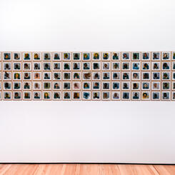 30 Faces installation view