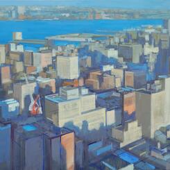 Lower Manhattan from the Jacob K. Javits Building