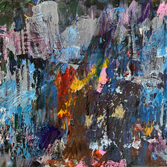 Fire in the Blue Hour