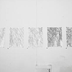 In the Garden (Wall Installation) No. 1, 2024.