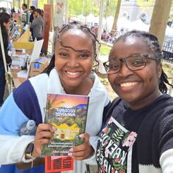 Supporter at Brooklyn Book Festival