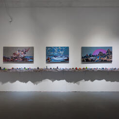 Installation photo by Vivian Marie Doering