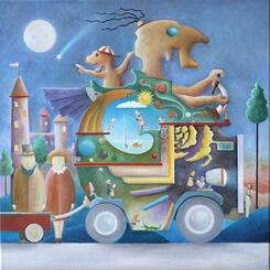 Evening Drive to the Corner Store