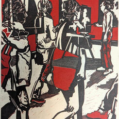 Focused and Fleeting (Red)