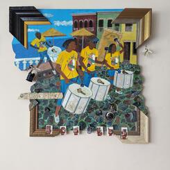 Four Drummers, Salvador Series. 2025