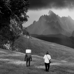 Conor and Victor walk towards the Nightmare Realm