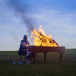 Burning Piano