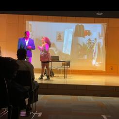 Still shot from live performance 2