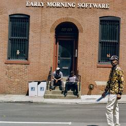 Stoop life at ArtScape
