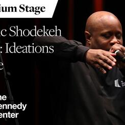 Breath Art II: Shodekeh's Ideations of Hope: A Breath Art Concert Testimonial @ The Kennedy Center. This commissioned performance is a direct extension of Shodekeh's archive Ideations of Potential @ The Towson University Special Collections, 2023.