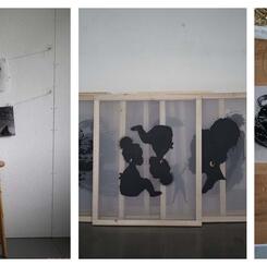 Untitled (silk prints), 2024–2025